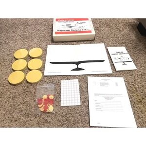 Student Algecan Balance Kit in box W/Instructions CUISENAIRE Stem Variables New